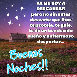 Desea Buenas Noches Con Sentimiento y Amor